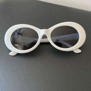 Nirvana white clout goggles sunglasses